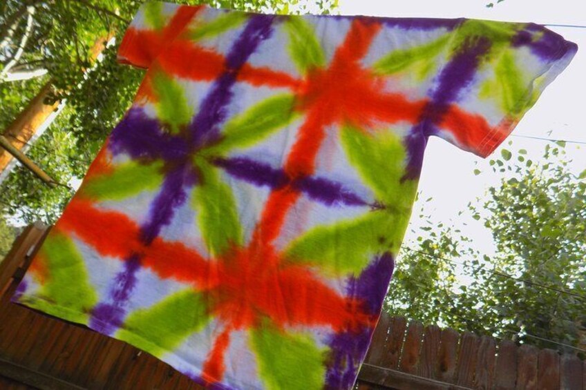 Tie-Dye Friday Art Class in Estes Park