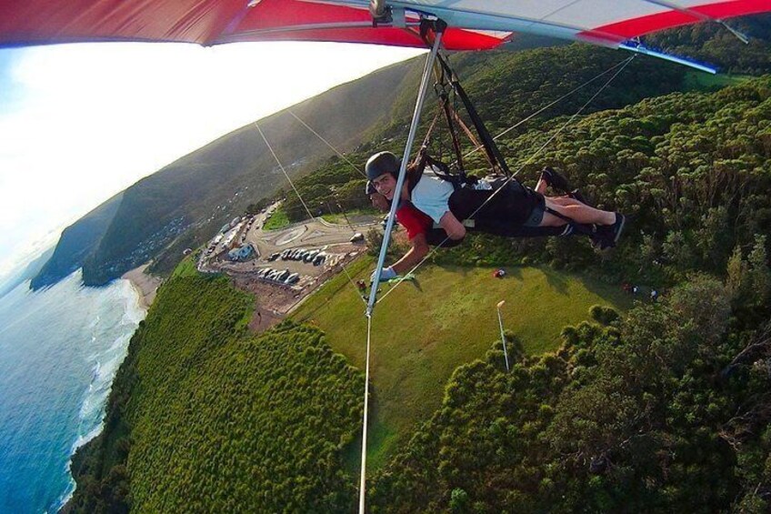 Hang gliding with HangglideOz