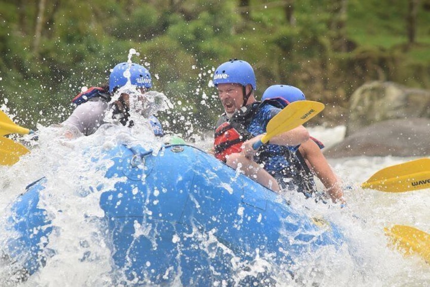 Full Day Class II-III Rafting, Waterfall hike and Horse Back riding from La Fortuna-Arenal