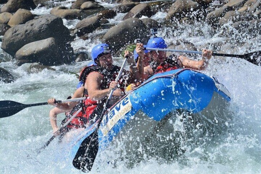White Water River Rafting Class II-III from San Jose to Arenal