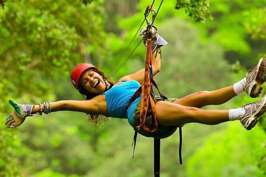 Zip-Line Tree-Top Canopy Combo Guanacaste