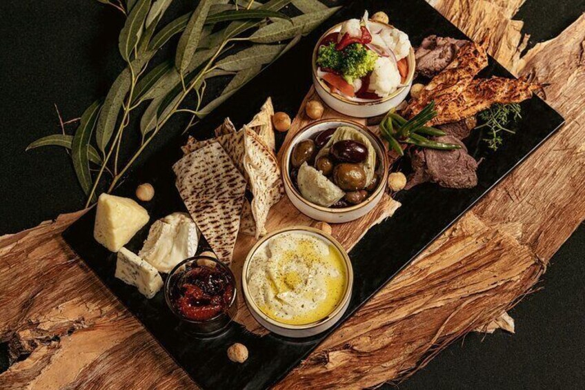 Sample a platter of native Australian foods