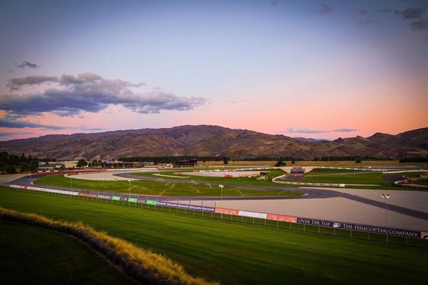 The world-class race circuit at Highlands in Cromwell. 