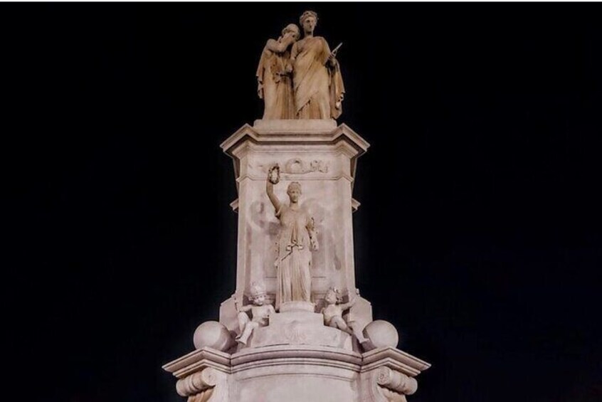 The Peace Statue West Side Of The Capitol Building.