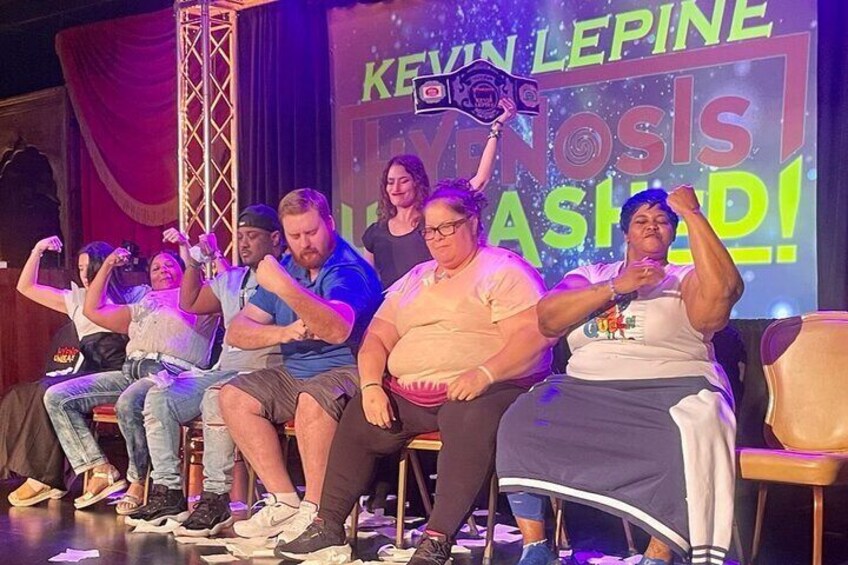 fun and affordable entertainment in Las Vegas, Hypnosis Unleashed is the show for you. Hypnotist Kevin Lepine combines comedy and hypnosis to deliver a fresh, laugh-out-loud performance every night. 