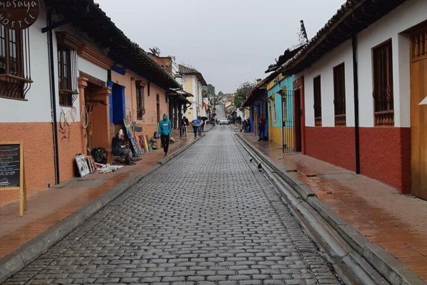 One of the streets of La Candelaria