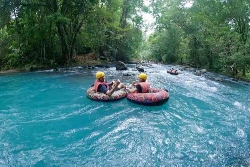 RIO CELESTE COMBO: River Tubing+Waterfall Hike+Animal Sanctuary