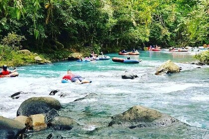 WILDEST RIO CELESTE: Tubing+Willdlife+Waterfall hike+Rainforest