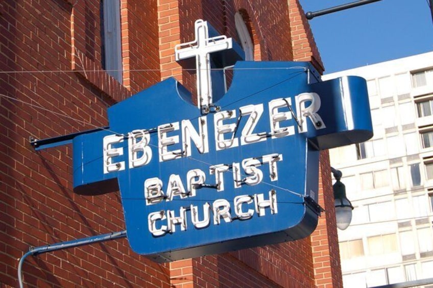 King Historic District including highlights like Historic Ebenezer Baptist Church