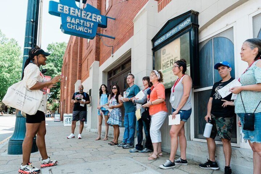 Learn about the best of the city with an engaging guide, including highlights like Historic Ebenezer Baptist Church
