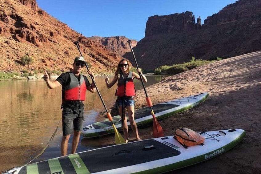 Flatwater Fun: Moab Stand Up Paddleboarding