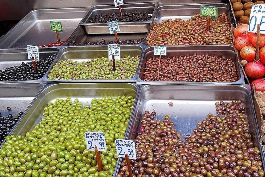 Lots of olives