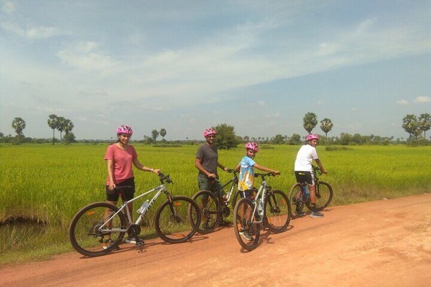 Rice fields family tour
