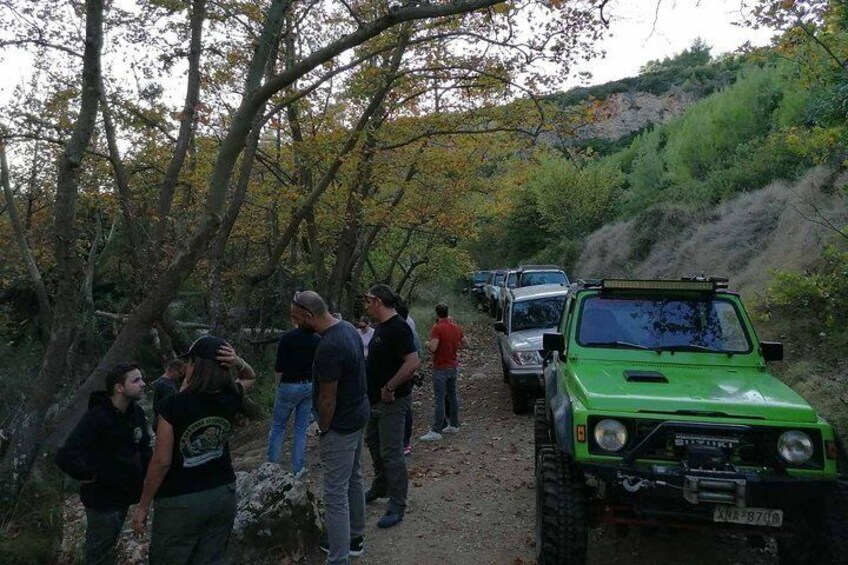 Off road experience at Marathon lake with 4x4 vehicles