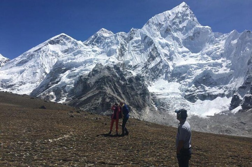 Everest base camp landing