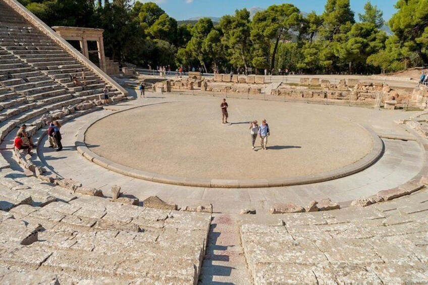 Peloponnese Highlights: Corinth Canal, Corinth, Mycenae, Nafplio, and Epidaurus