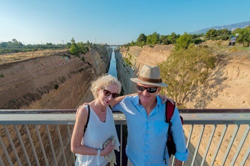 Peloponnese Highlights: Corinth Canal, Corinth, Mycenae, Nafplio, and Epidaurus