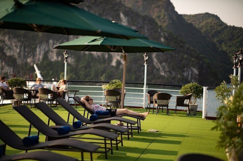 Luxury La Casta Cruise 3 Days Explore Halong Bay Lan Ha Bay Private Balcony
