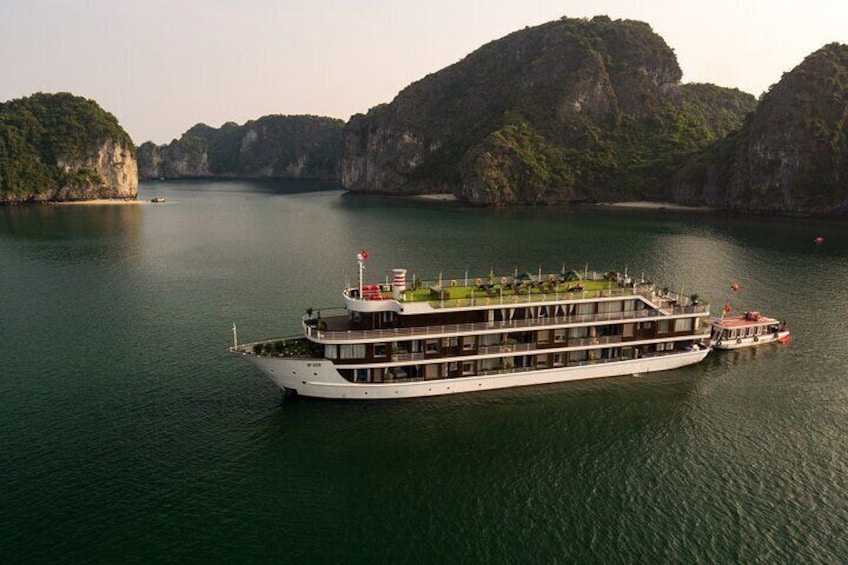  Luxury La Casta Cruise 3 Days Explore Halong Bay Lan Ha Bay Private Balcony