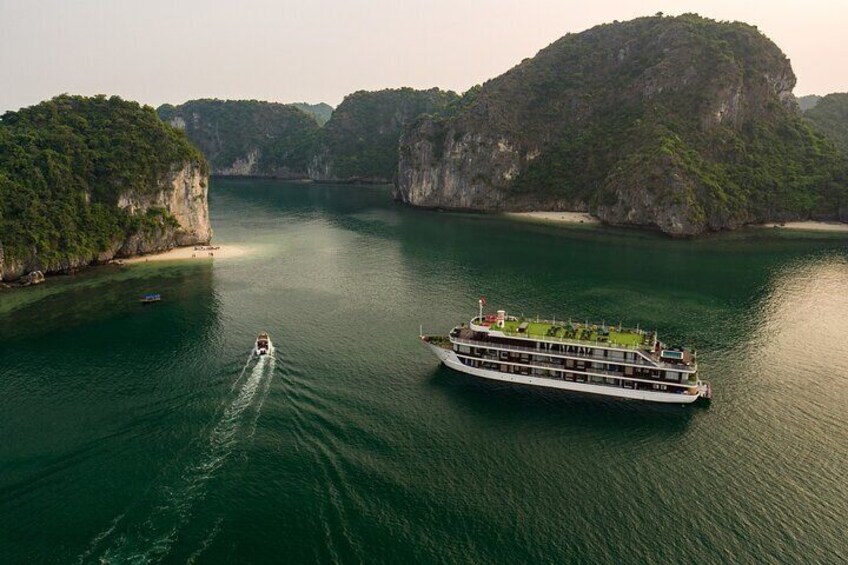 Luxury La Casta Cruise 3 Days Explore Halong Bay Lan Ha Bay Private Balcony