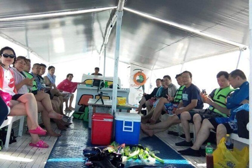 Island Hopping Tour to Nalusuan Island