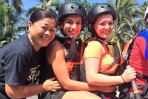 Day Tour in Moalboal Turtles, sardines and Kawasan Falls