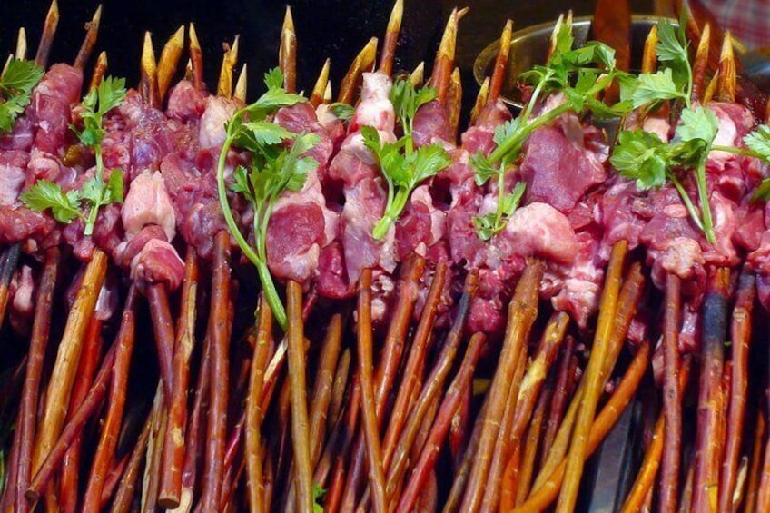 mutton shashlik