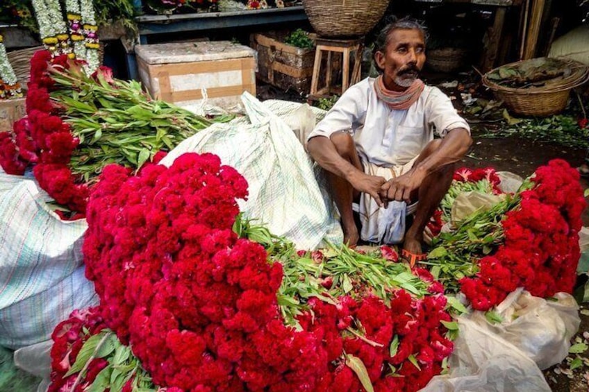Kolkata Flower Market