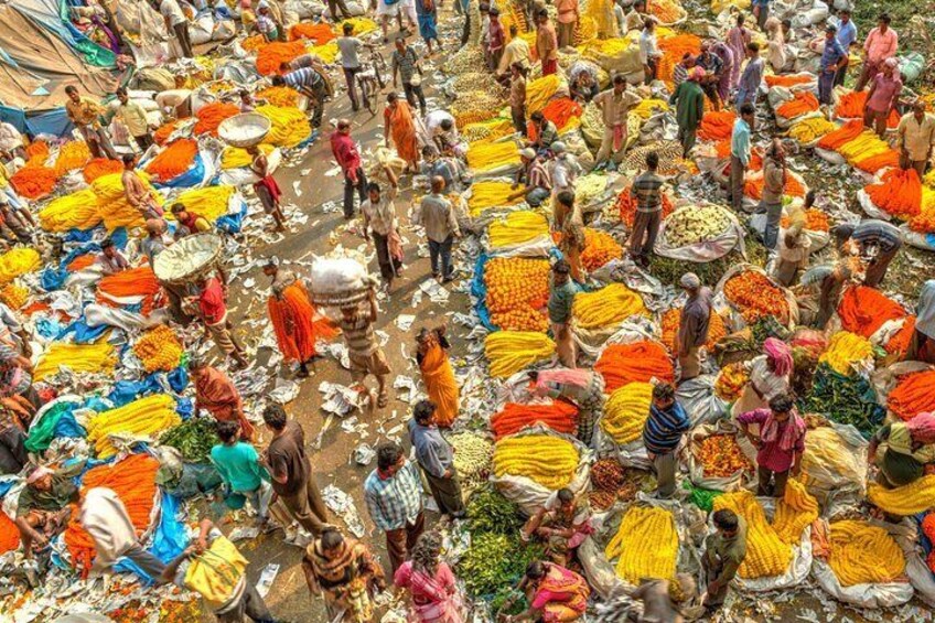 Kolkata Flower Market