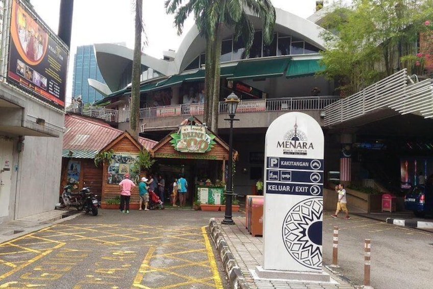 Entrance to the Kl Tower