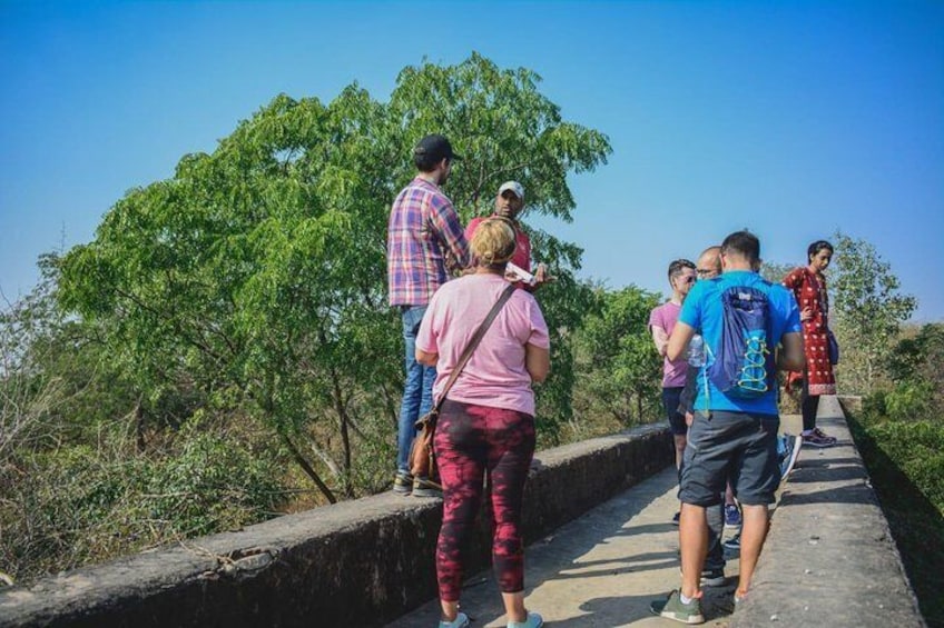 Experiencing the past while standing on a 300 year old Aqueduct