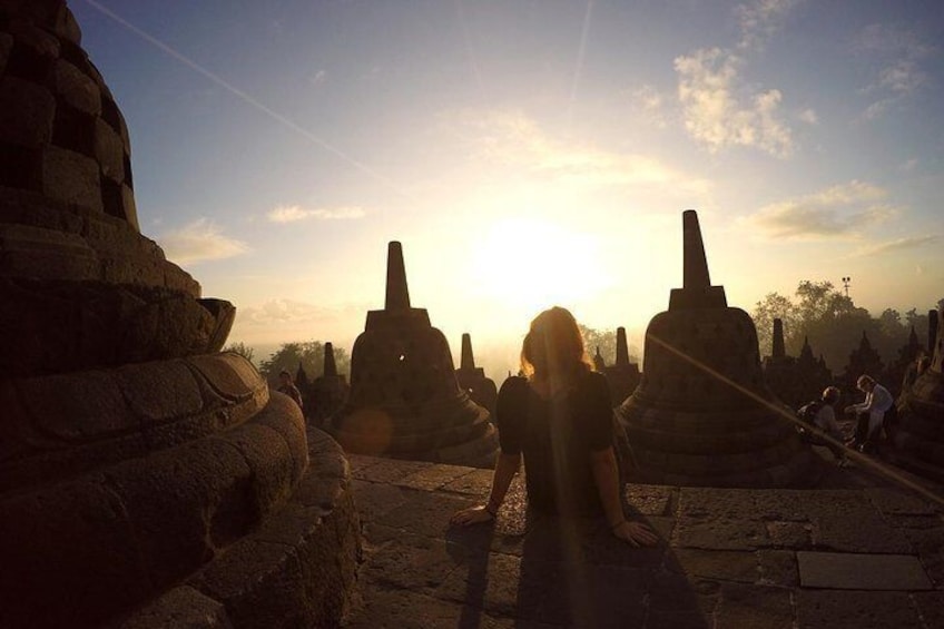 Spectacular Borobudur Sunrise View