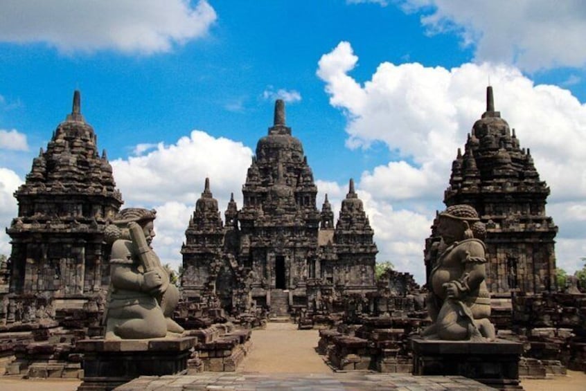The majestic Prambanan temple