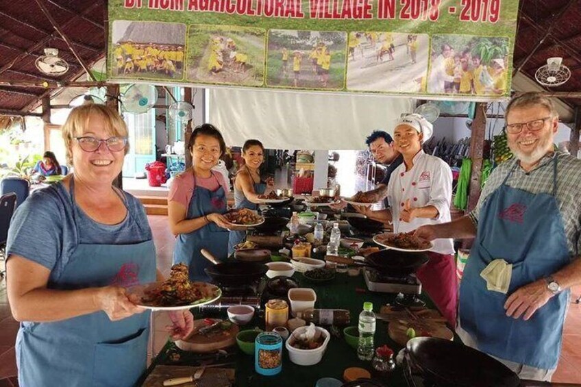 great vietnam salad after cooked 