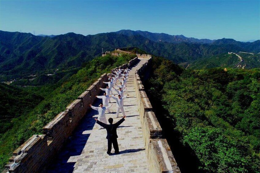 Taichi on Great Wall