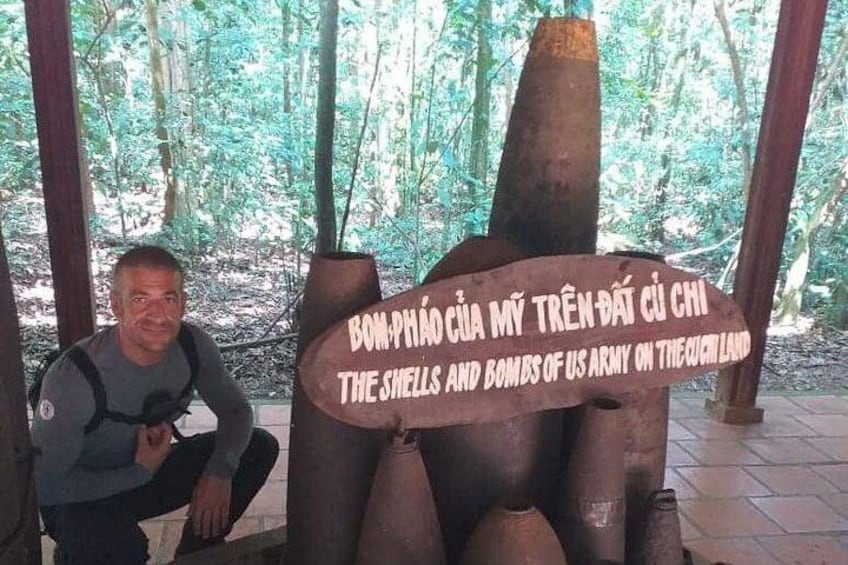 Cu Chi Ben Duoc Tunnels and Market Tour