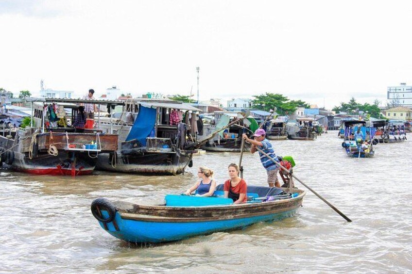 1-day Cai Rang Floating Market With Sweet Chocolate Taste Private Tour