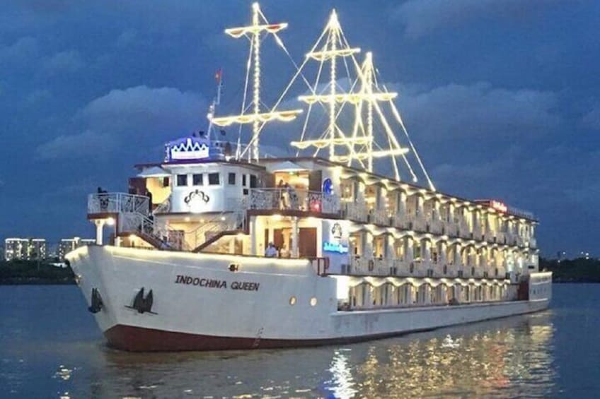 Ho Chi Minh Night life Tour, Water Puppet & Dinner on Cruise