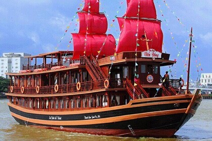 Ho Chi Minh Night life Tour, Water Puppet & Dinner on Cruise