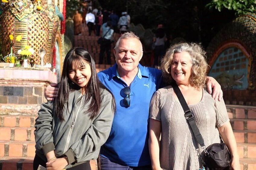 Half-Day Small-Group Doi Suthep Temple and Hmong Village Tour
