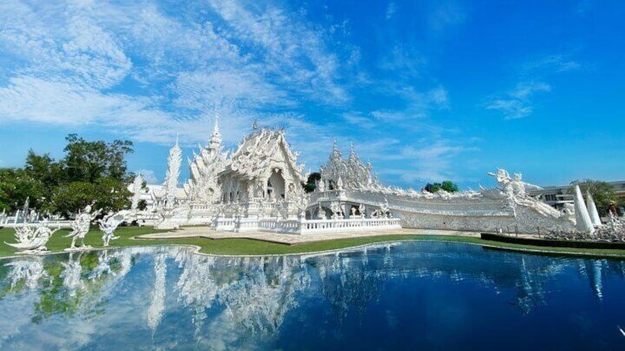 Wat Rong Khun or White Temple, Chiang Rai