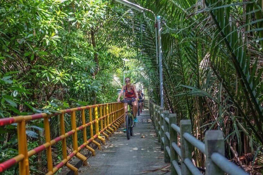 Bangkok Jungle Bike Tour: Pickup and Lunch Included