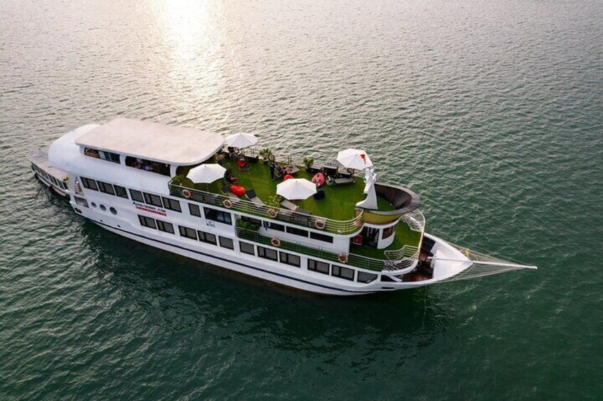 Alova Cruise - Ha Long Bay - Lan Ha Bay- Cat Ba 2 Days 1 Night