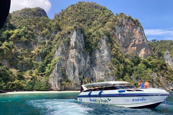 Phi Phi Early Bird & 4 Islands - Day Tour by Speedboat From Krabi