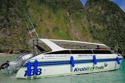 Phi Phi Early Bird & 4 Islands - Day Tour by Speedboat From Krabi