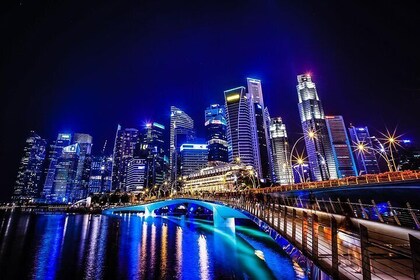 Singapore Night Signature avec dîner (transfert partagé)