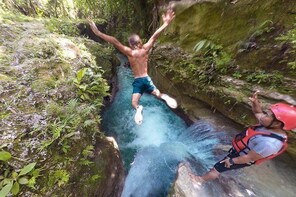 Canyoneering Adventure, Kawasan Falls & Moalboal Island Hopping Day Tour Pa...