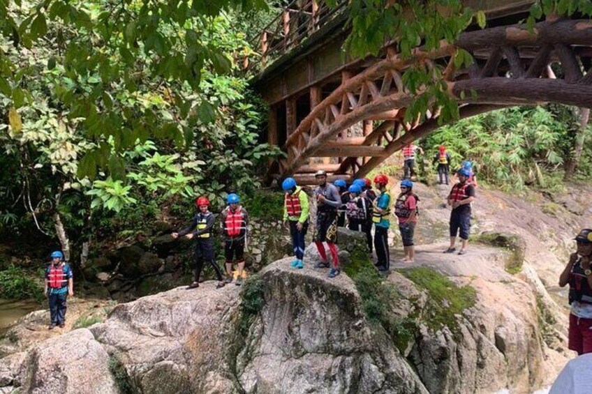 Whitewater Rafting & Tree Top Walk Sedim Riverside from Penang