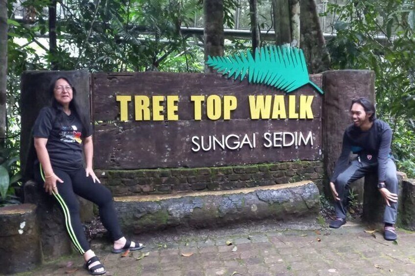 Whitewater Rafting & Tree Top Walk Sedim Riverside from Penang