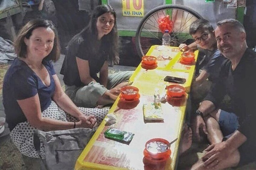 Small-Group Walking and Food Tour by Night in Yogyakarta